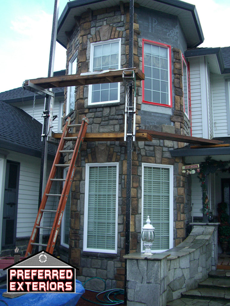 best stone siding contractors Vancouver WA