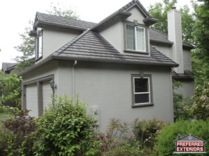 Eifs Dryvit replacement siding contractors Camas with logo