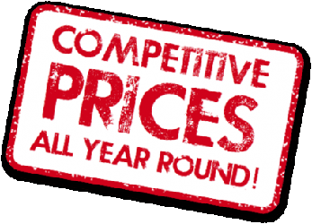 Competitive Prices All Year